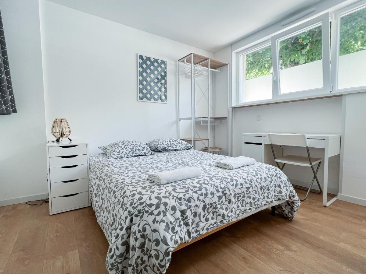 Loft Apaisant Dans Quartier Calme Appartement Straatsburg Buitenkant foto